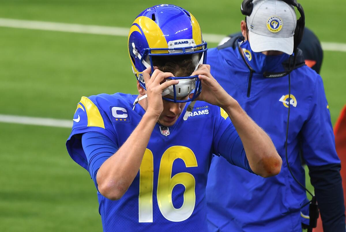 Sean McVay on Jared Goff's days as Rams QB: 'There's a lot of times you can  smile on