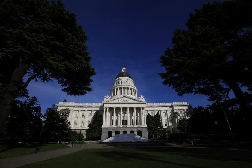 SACRAMENTO, CA - APRIL 8, 2014: California State Capitol Building, in Sacramento California, April 10, 2014. (Francine Orr/ Los Angeles Times)