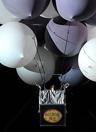 Tim Burton arrives at the Scream Awards on Saturday in Los Angeles.