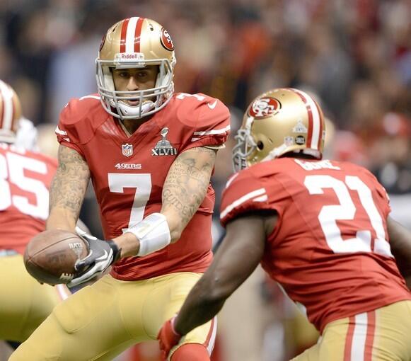 Colin Kaepernick, Frank Gore