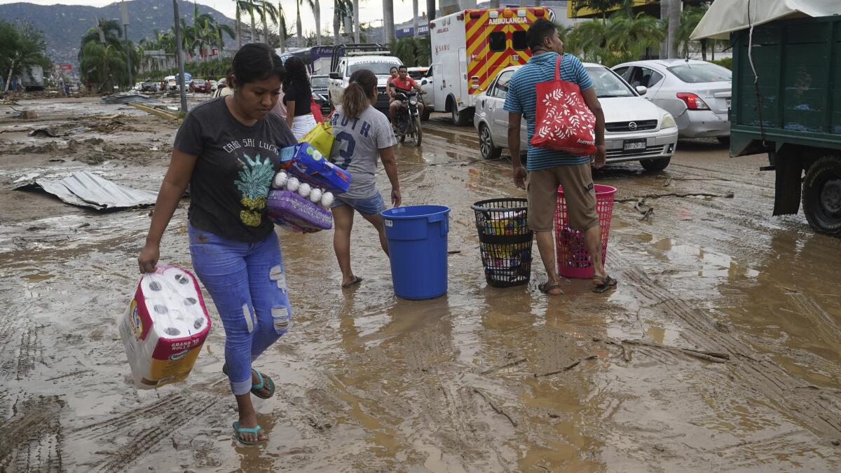 'Two hours of hell:' At least 27 are dead in Mexico after Hurricane Otis pounds Acapulco