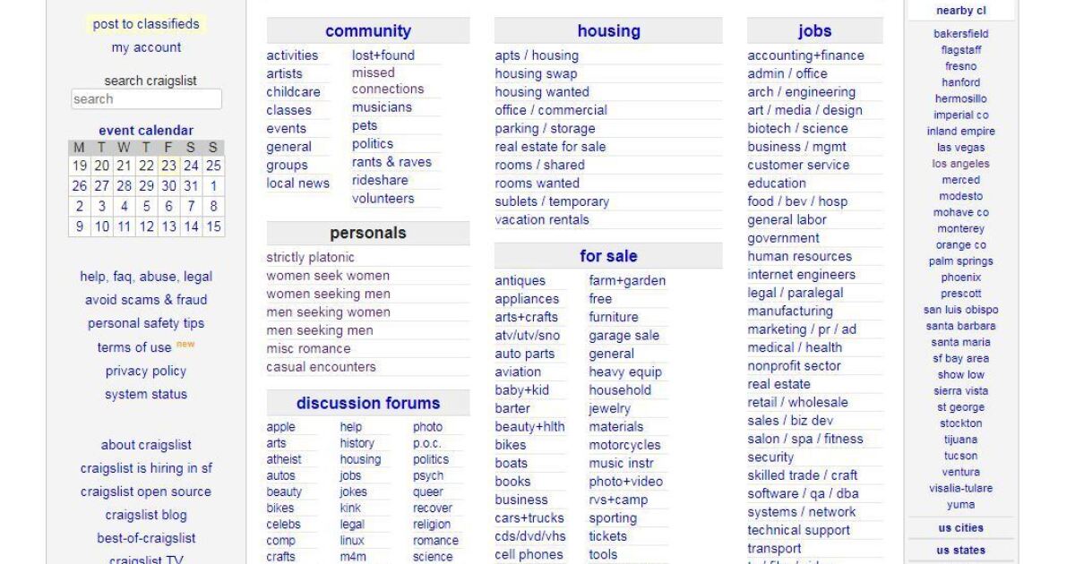 Why Craigslist Has Suddenly Shut Off Its Personals Section The