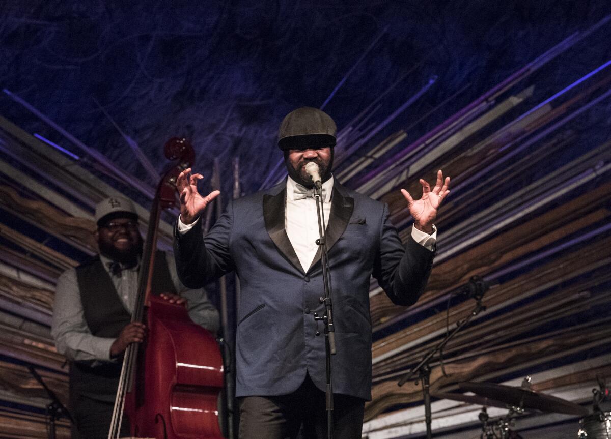 Gregory Porter performs 