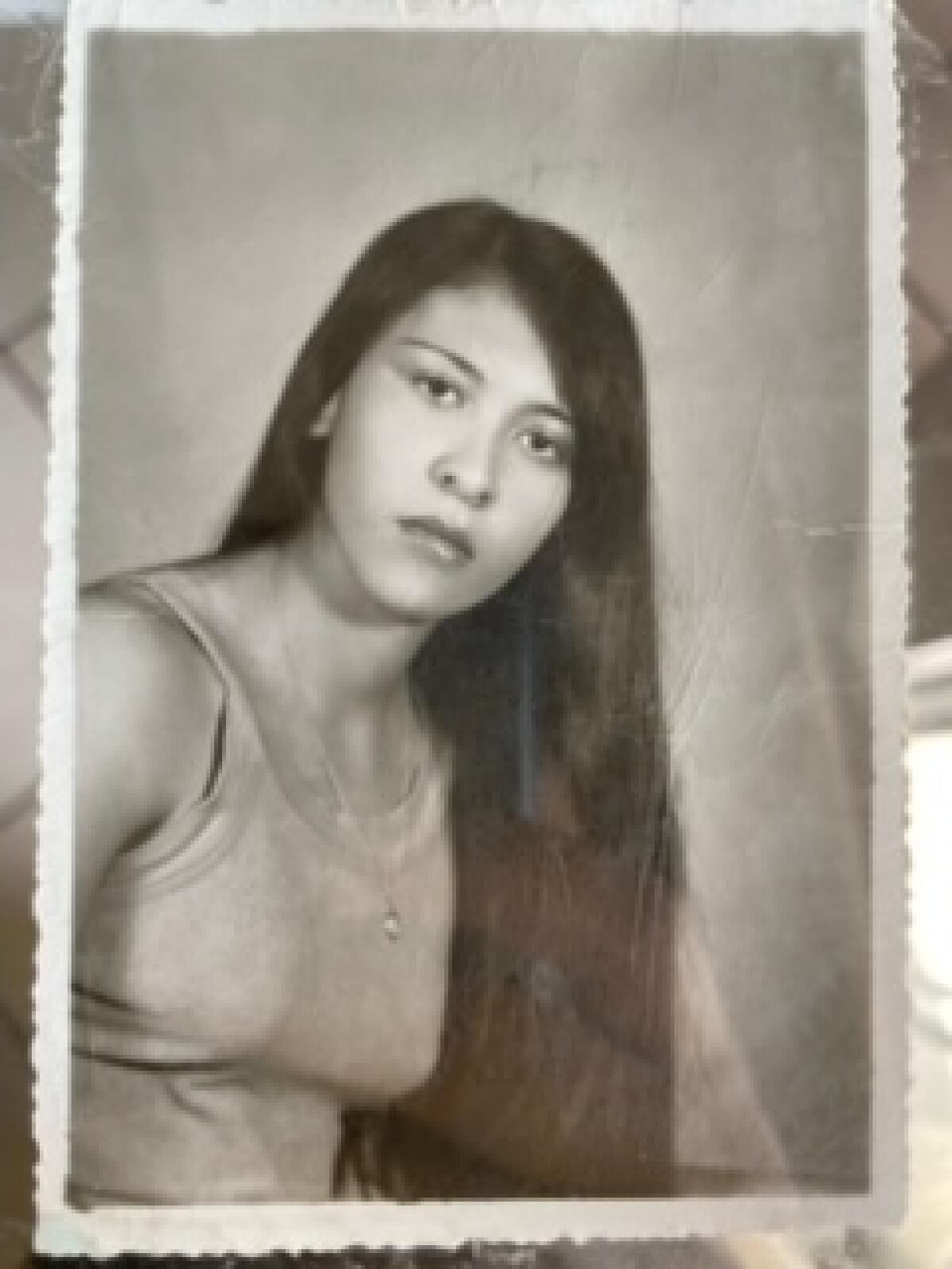 Maria Lourdes Castro in an undated photo. 