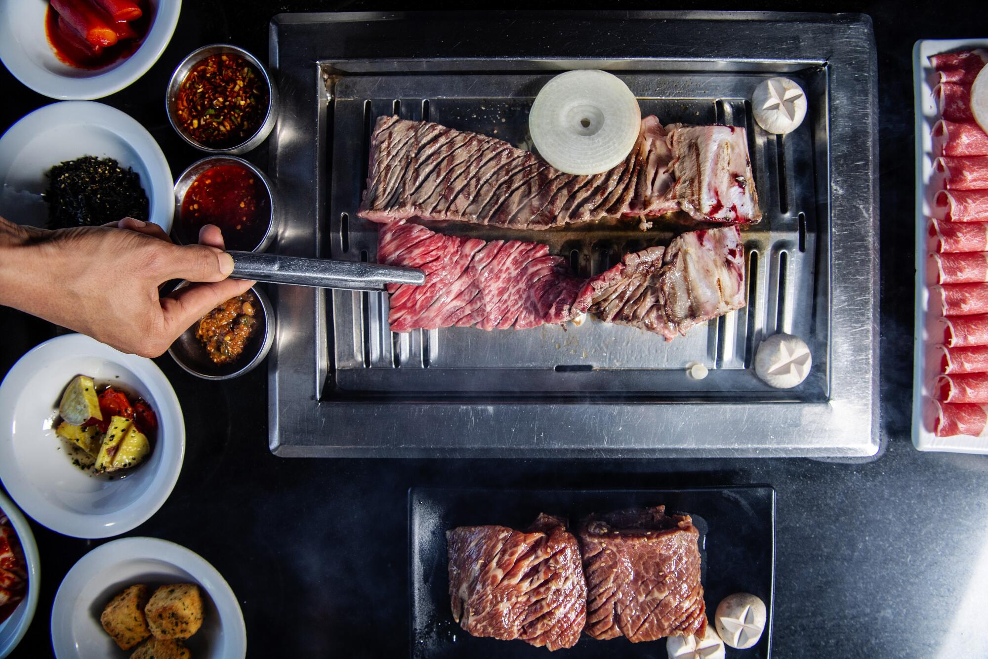 An array of meats from Park's BBQ