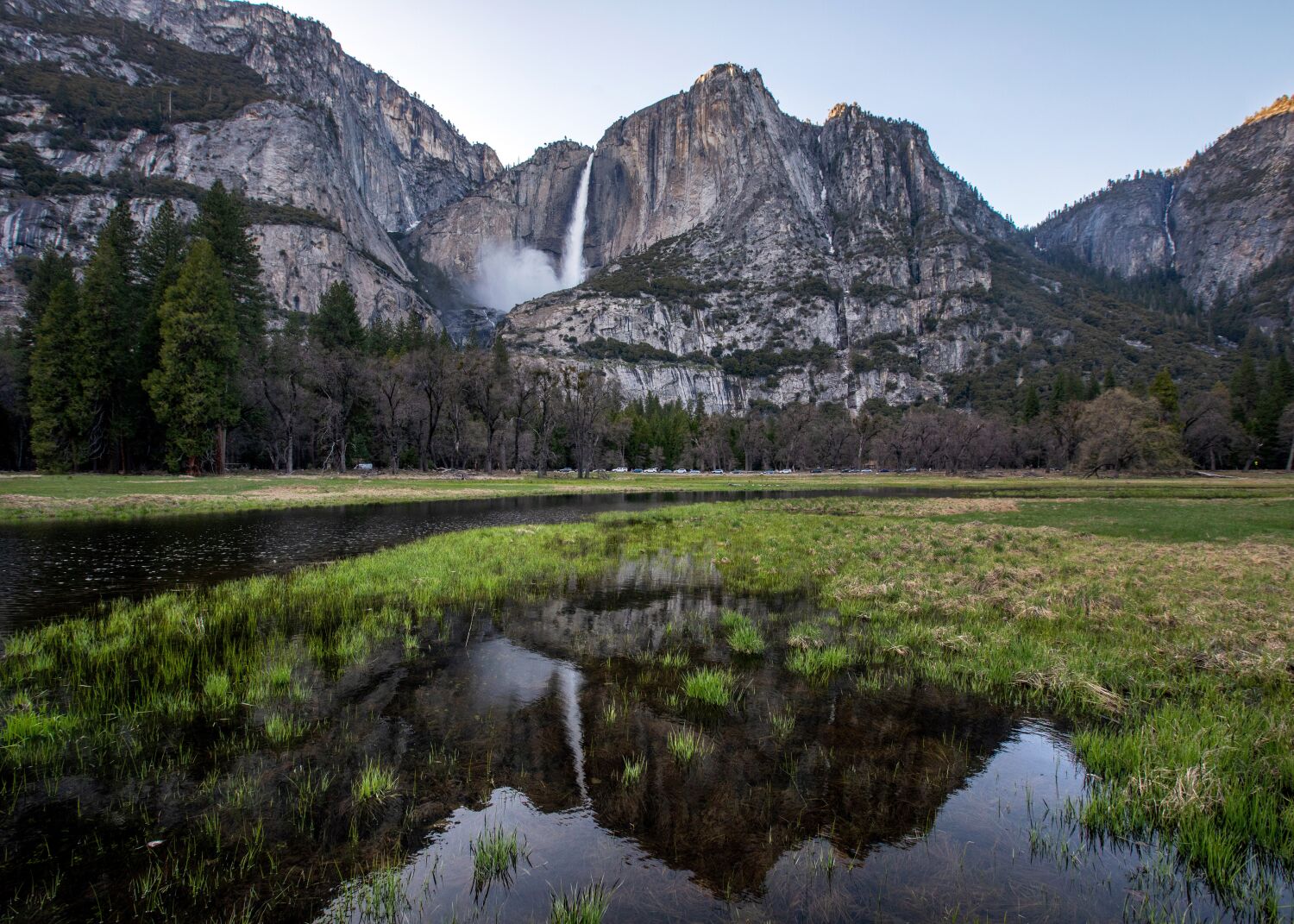 Most of Yosemite Valley is closed due to potentially perilous snowpack and flooding 
