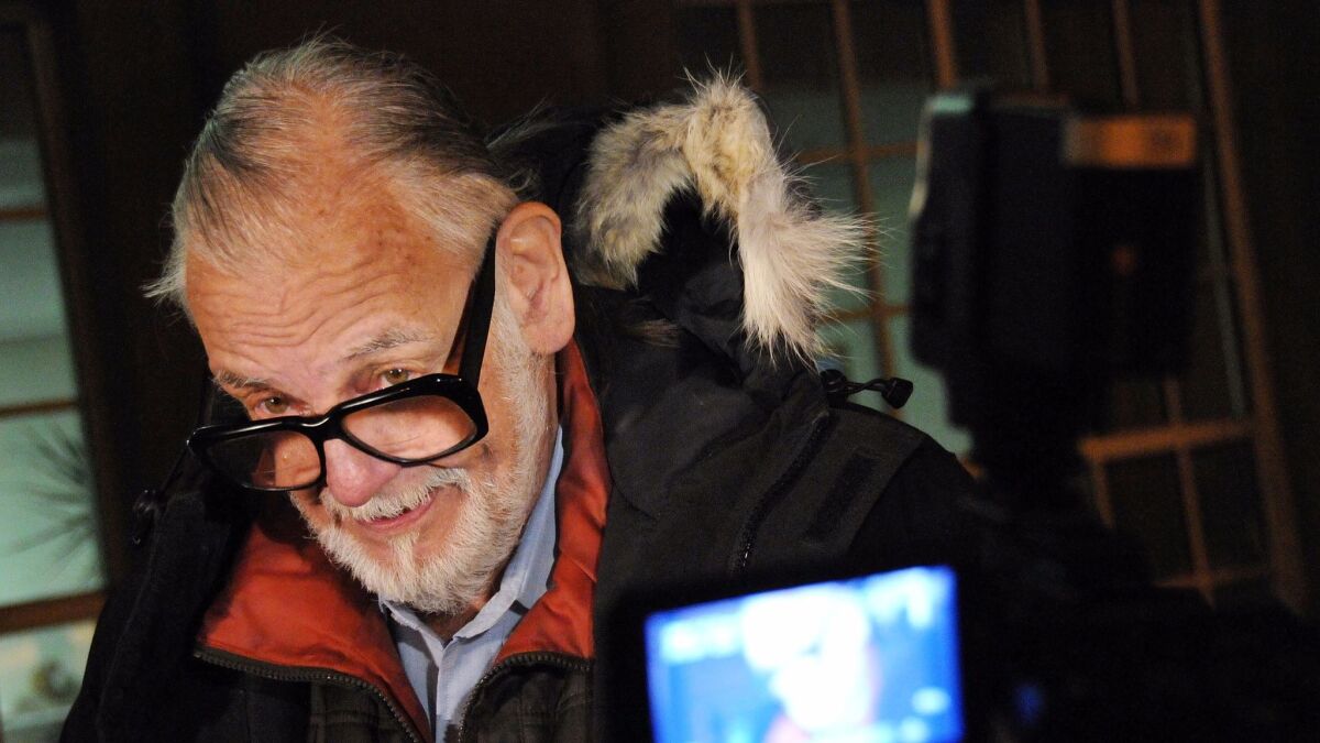 Director George A. Romero arrives at the premiere of "Diary of the Dead."