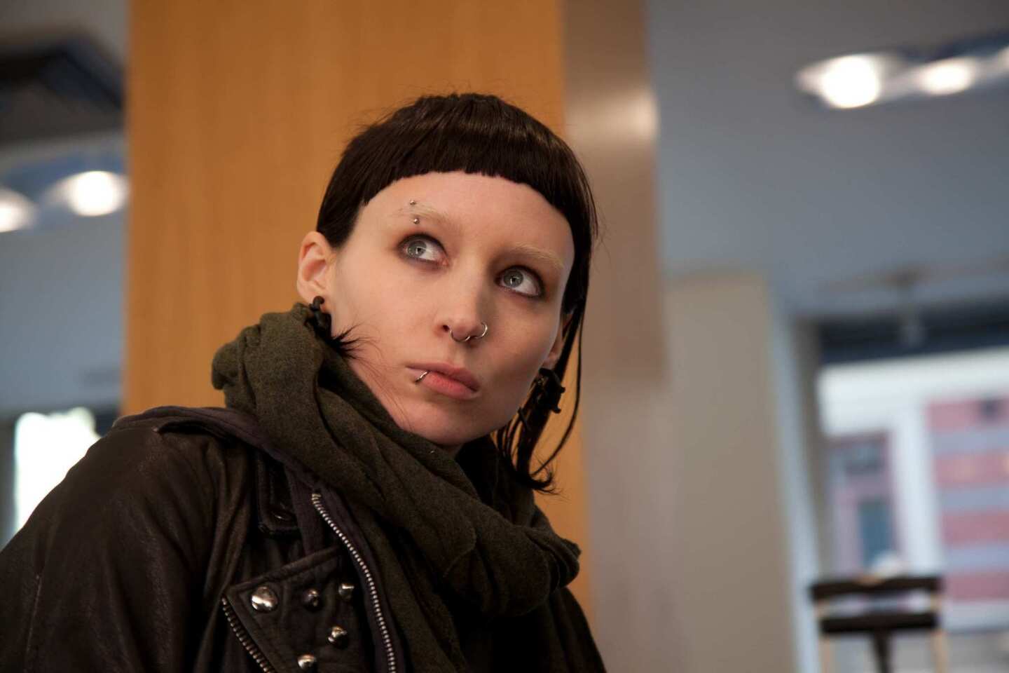 Rooney Mara's punked-out heroine Lisbeth Salander in "The Girl With the Dragon Tattoo" has influenced several fall 2012 collections.