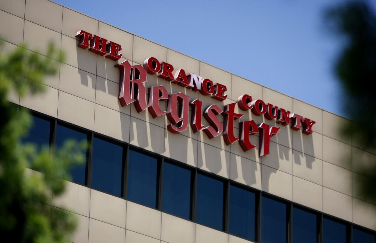 A bidding war may be emerging for the Orange County Register.