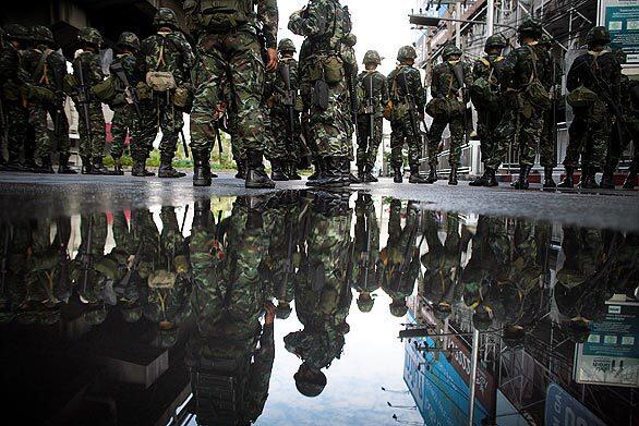 State of emergency in Thailand - reflection