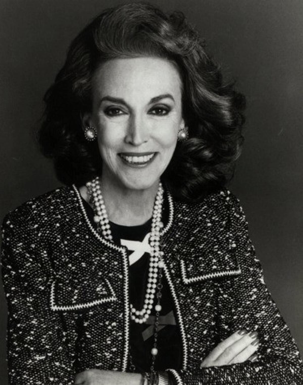 Longtime Cosmopolitan magazine editor Helen Gurley Brown, seen in this undated photo provided by Hearst Magazines, died Monday at the age of 90.