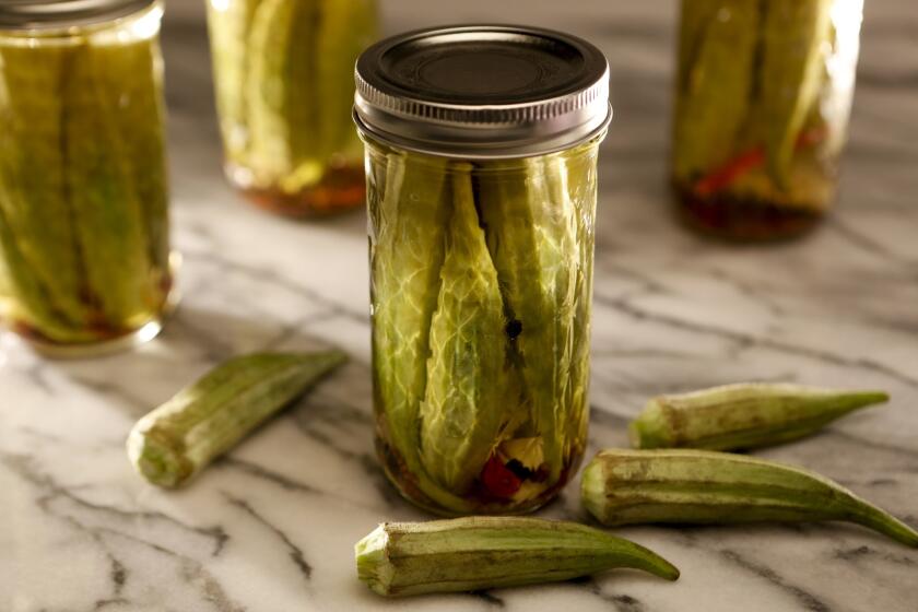 Recipe: Spicy quick-pickled okra