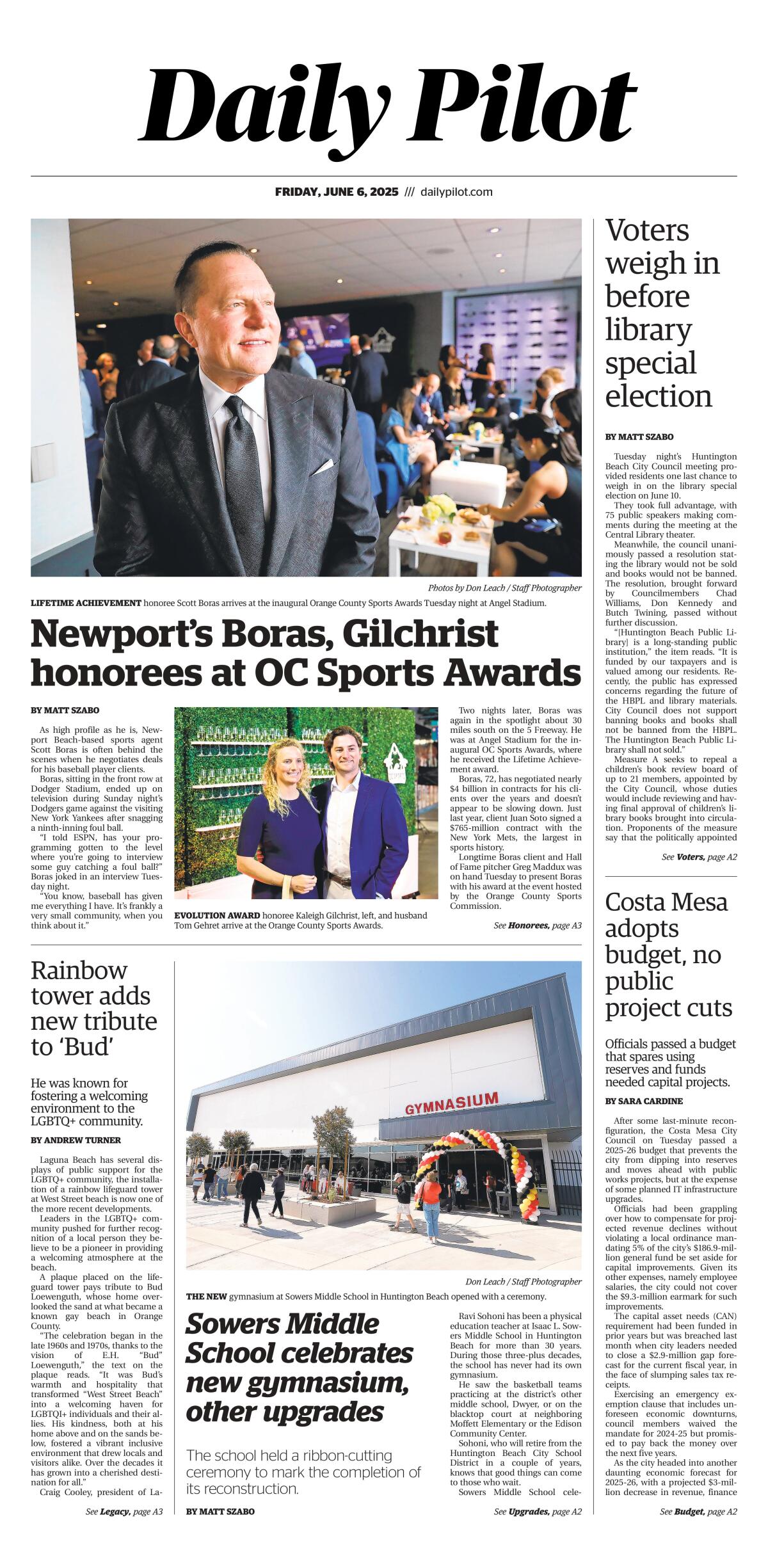 Daily Pilot e-newspaper: Friday, June 6, 2025