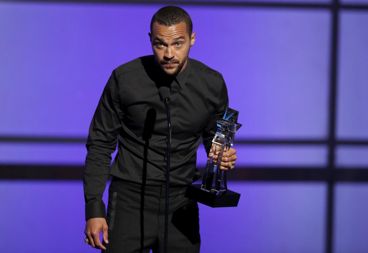 "We're done watching and waiting": Jesse Williams making a powerful statement at the 2016 BET Awards.