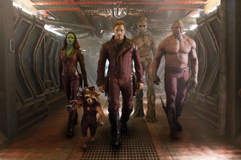 A still from Disney's summer hit "Guardians of the Galaxy."