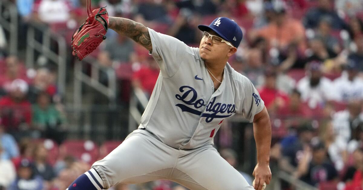 Julio Urías injury: Dodgers' struggling ace lands on injured list