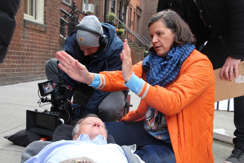 Kirsten Johnson directs her father in "Dick Johnson Is Dead."