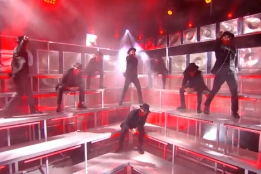 Kinjaz perform on "America's Best Dance Crew: road to the VMAs."