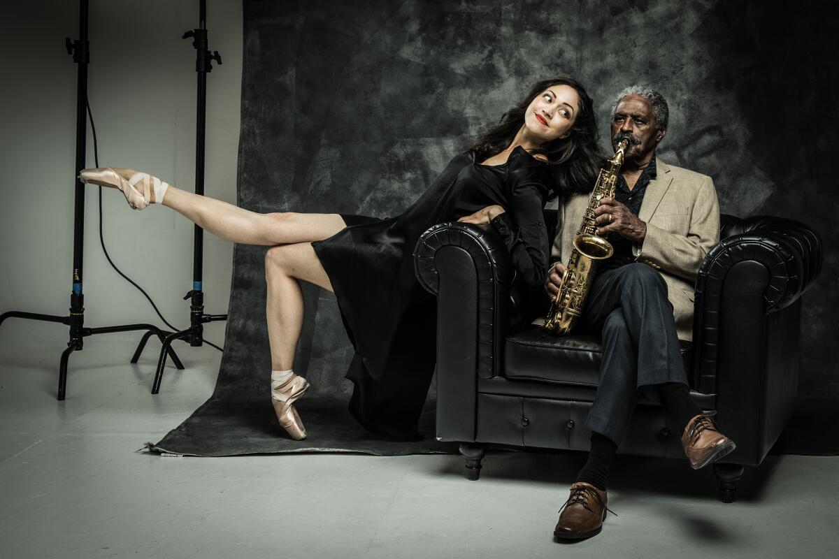 Saxophonist Charles McPherson and his dancer daughter, Camille