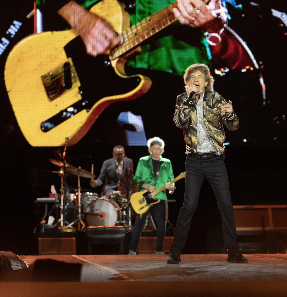 The Stones at the Sofia Stadium.