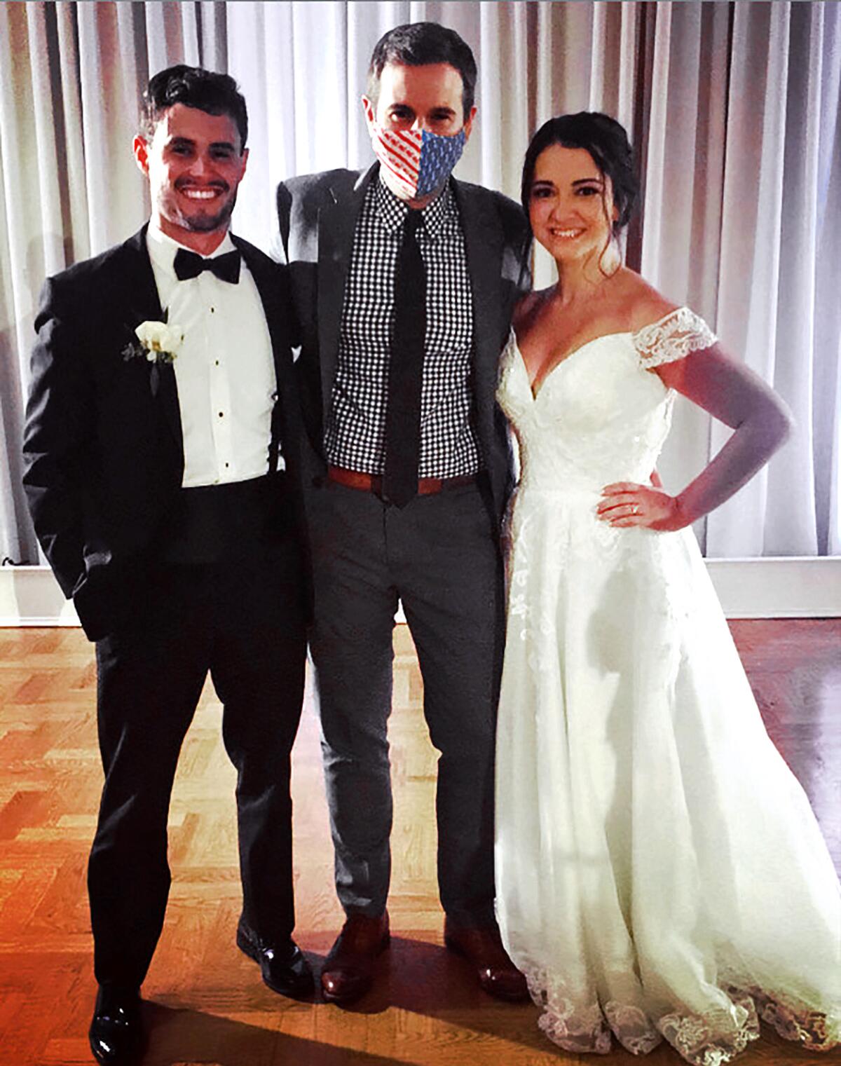 Guy Benson with Dylan and Alyson Doucette.