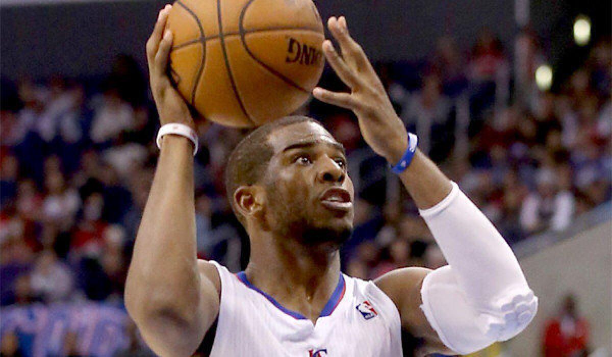 Chris Paul and the Clippers will face the Sacramento Kings at Staples Center on Saturday.