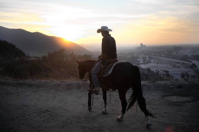Horseback rides through Griffith Park are a great way to change a hectic L.A. pace.