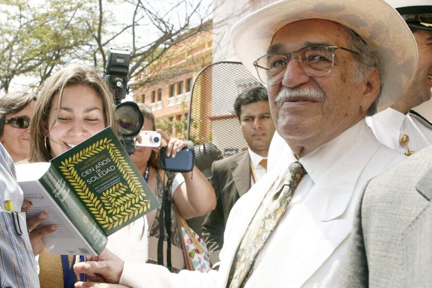 Nobel Laureate Gabriel Garcia Marquez, who died Thursday, had many fans.