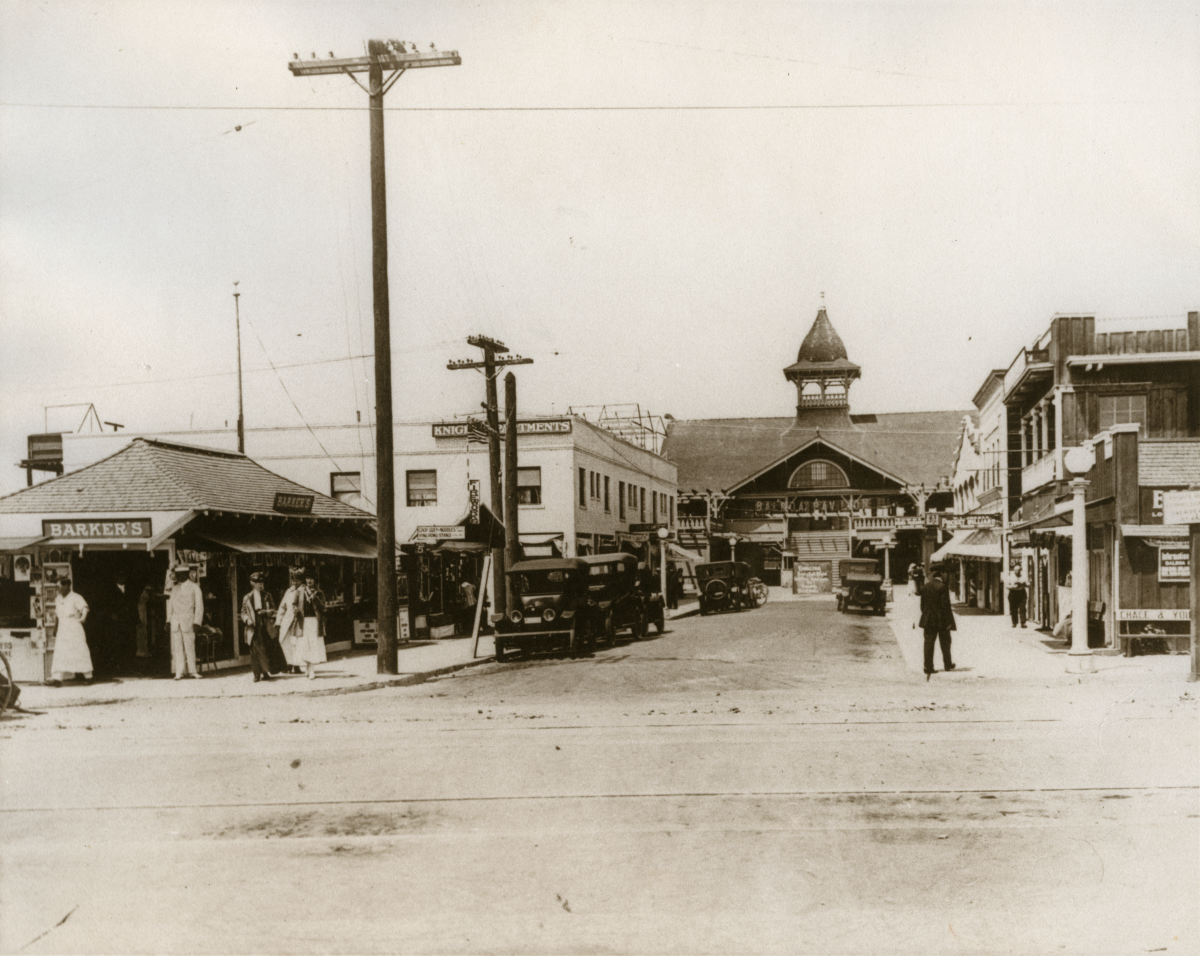 An undated shot taken prior to the establishment of the Balboa Pharmacy.