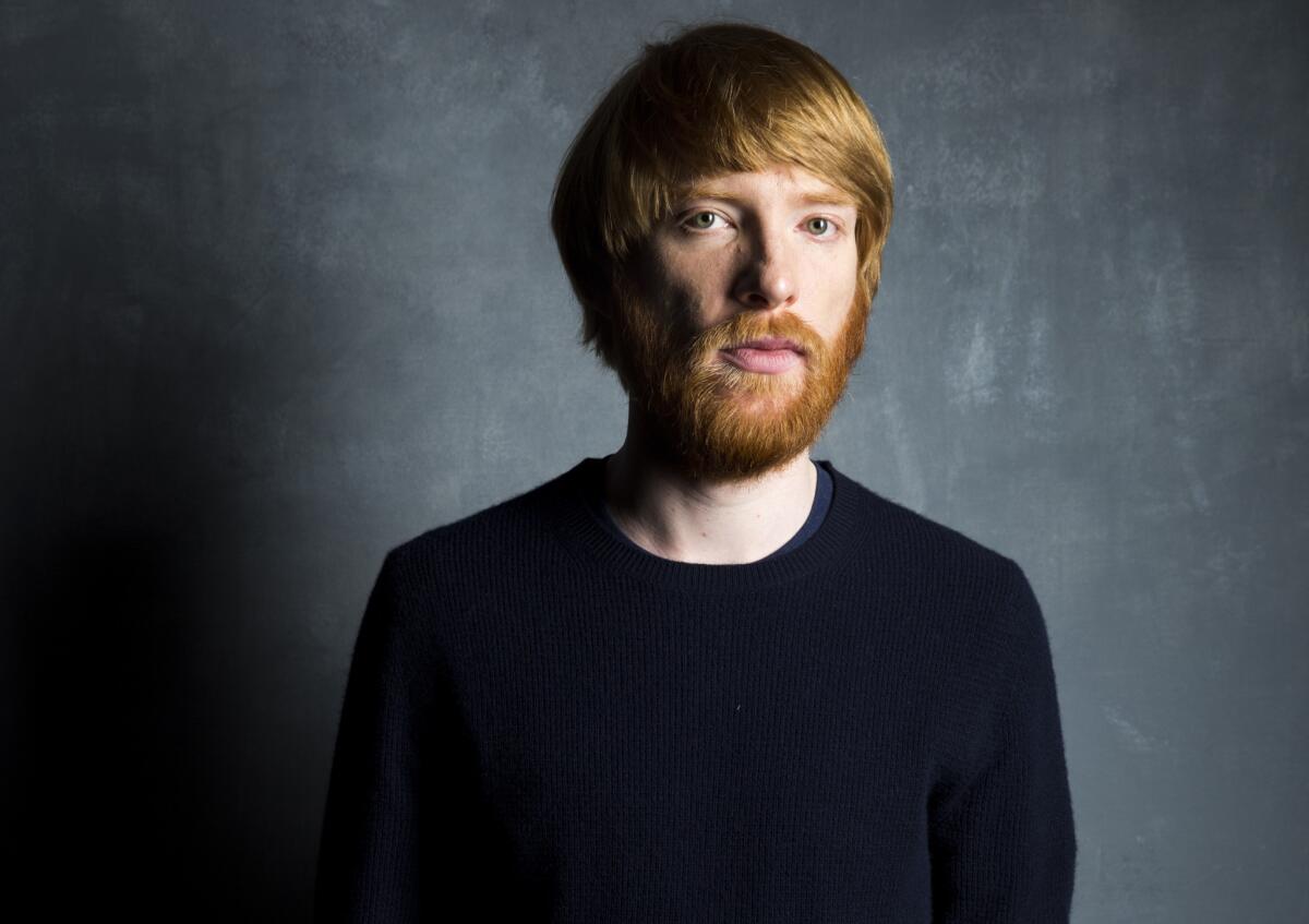 Domhnall Gleeson in the L.A. Times photo studio at the 40th Toronto International Film Festival on Sept. 14, 2015.