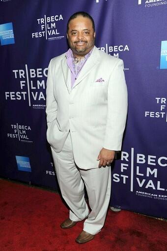 CNN host Roland Martin on "The Other City" red carpet.