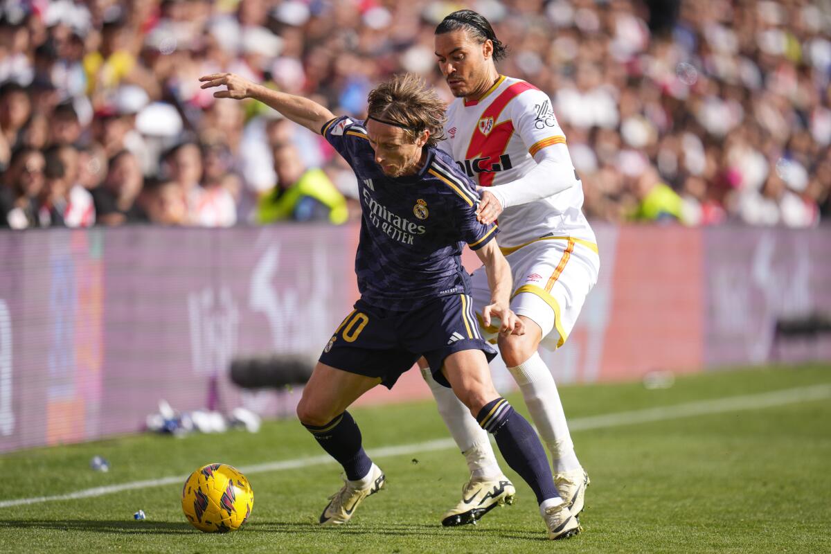 Real Madrid no pasa del empate 1-1 ante el Rayo Vallecano - San Diego  Union-Tribune en Español