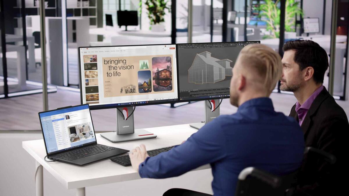 Lenovo Business Visuals: Smart Screens That Protect Your Eyes, Reduce Burnout, & Boost Focus