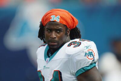 Ricky Williams ran for more than 3,200 yards in his two seasons in Miami, but informed the Dolphins that he was retiring from the NFL after 5 seasons.