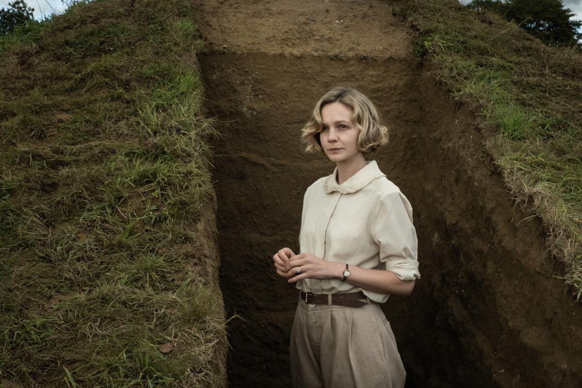 Carey Mulligan in "The Dig."