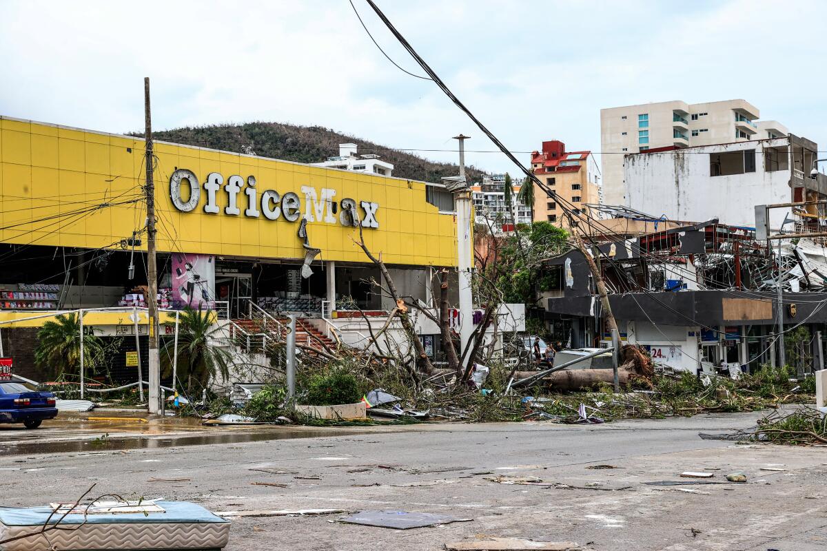 Más de medio millón de mexicanos se quedan sin luz por el huracán Otis – El  Nuevo Diario (República Dominicana)