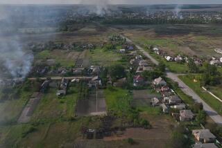 Drone video of Ukrainian border city of Vovchansk