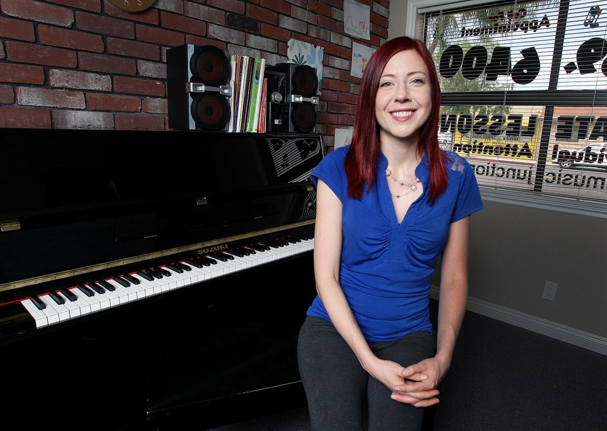 Charissa Wheeler, owner of the Music Junction music school, is helping launch the first charity singing contest for children called Burbank Singing Star for kids between 4 and 12 years old.