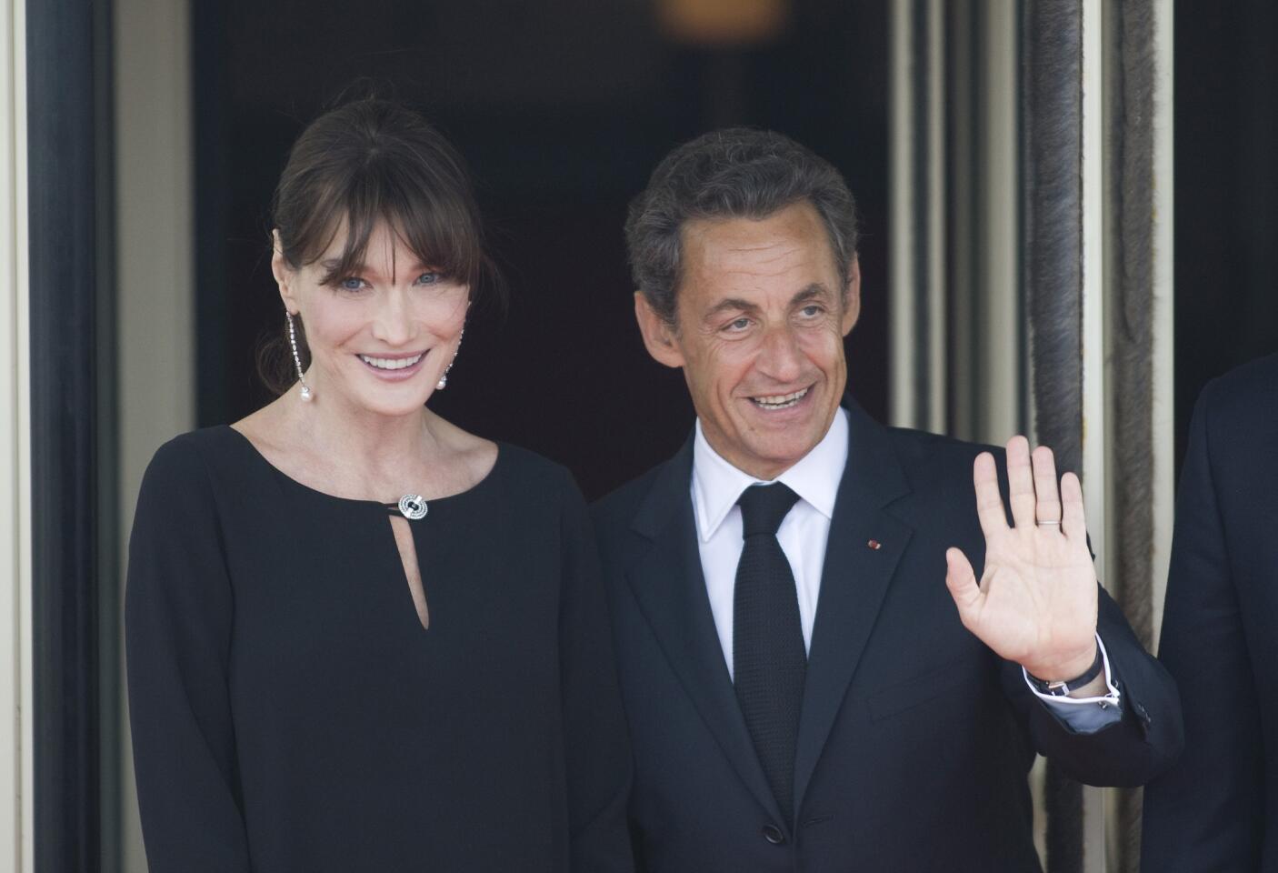 French first lady and singer Carla Bruni is 44 today.