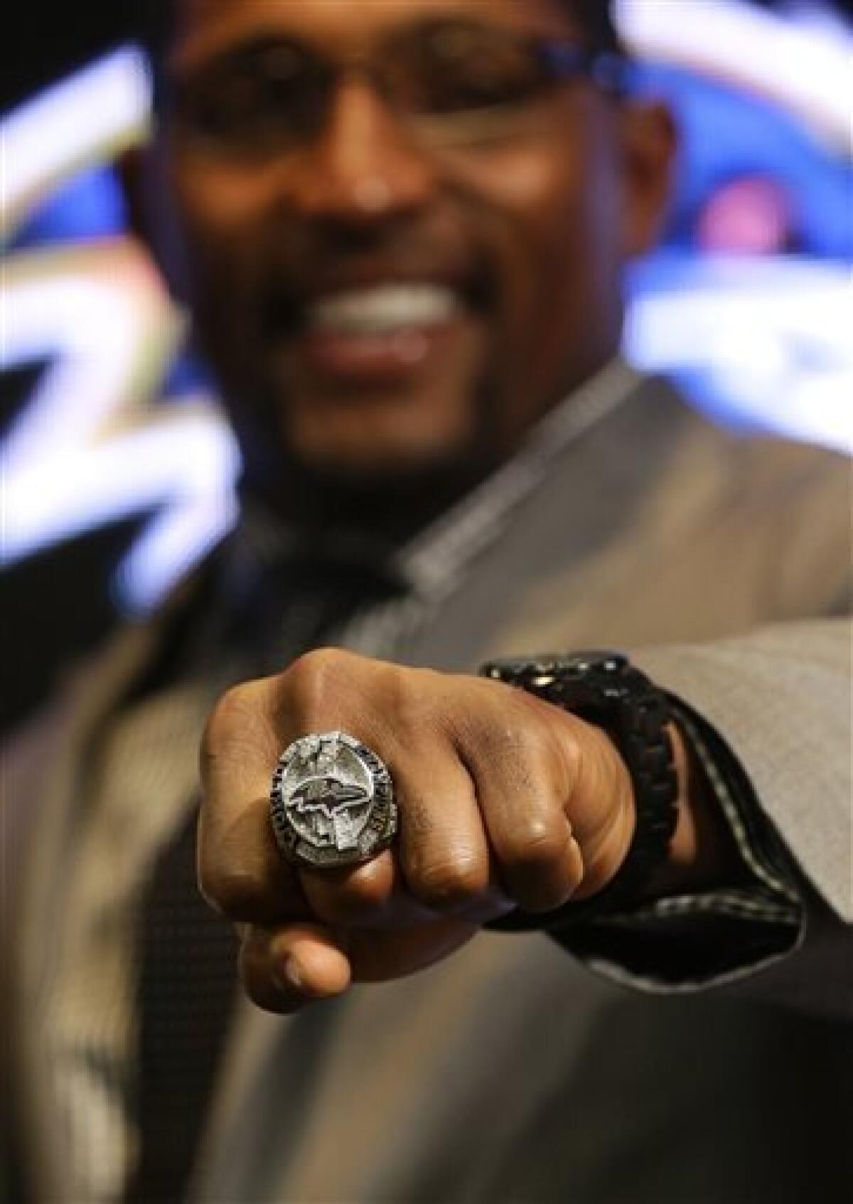 Ravens hand out Super Bowl rings to champs - The San Diego Union-Tribune