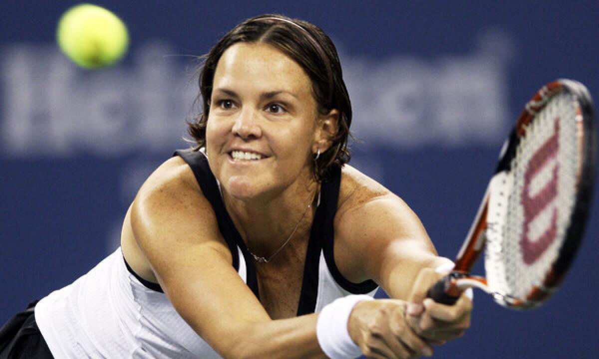 Lindsay Davenport, a three-time Grand Slam champion, was elected to the International Tennis Hall of Fame on Monday.