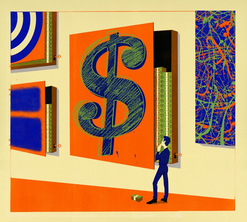 How The Rich Get Spending Money Locking Fine Art In Storage - 