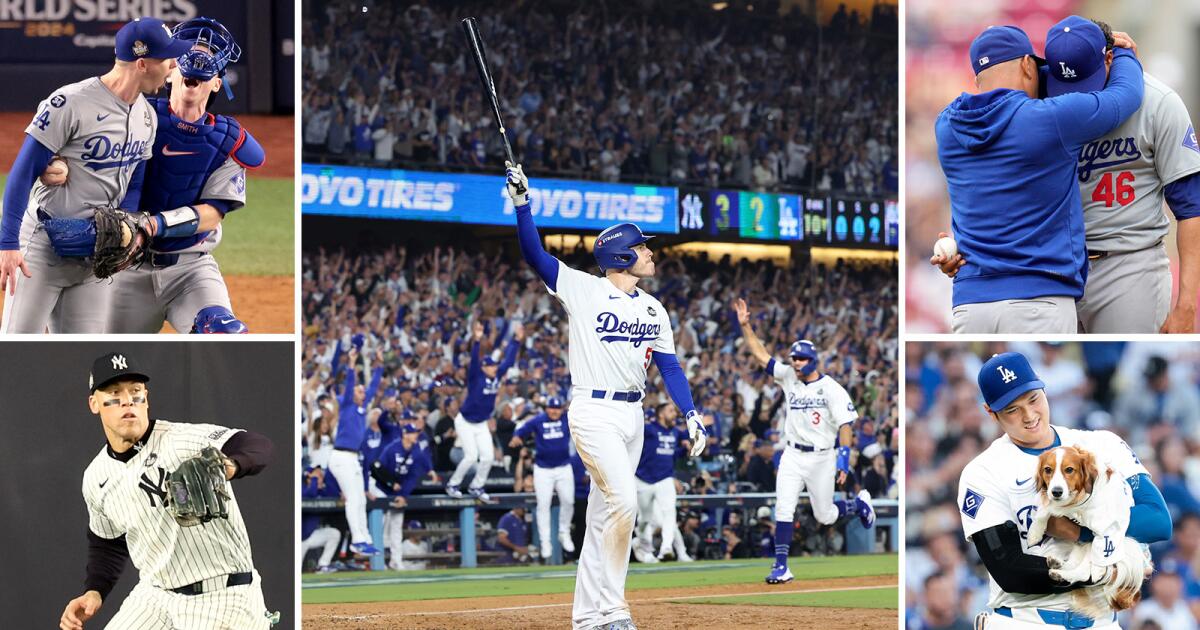 Dodgers Celebrate Historic World Series Victory