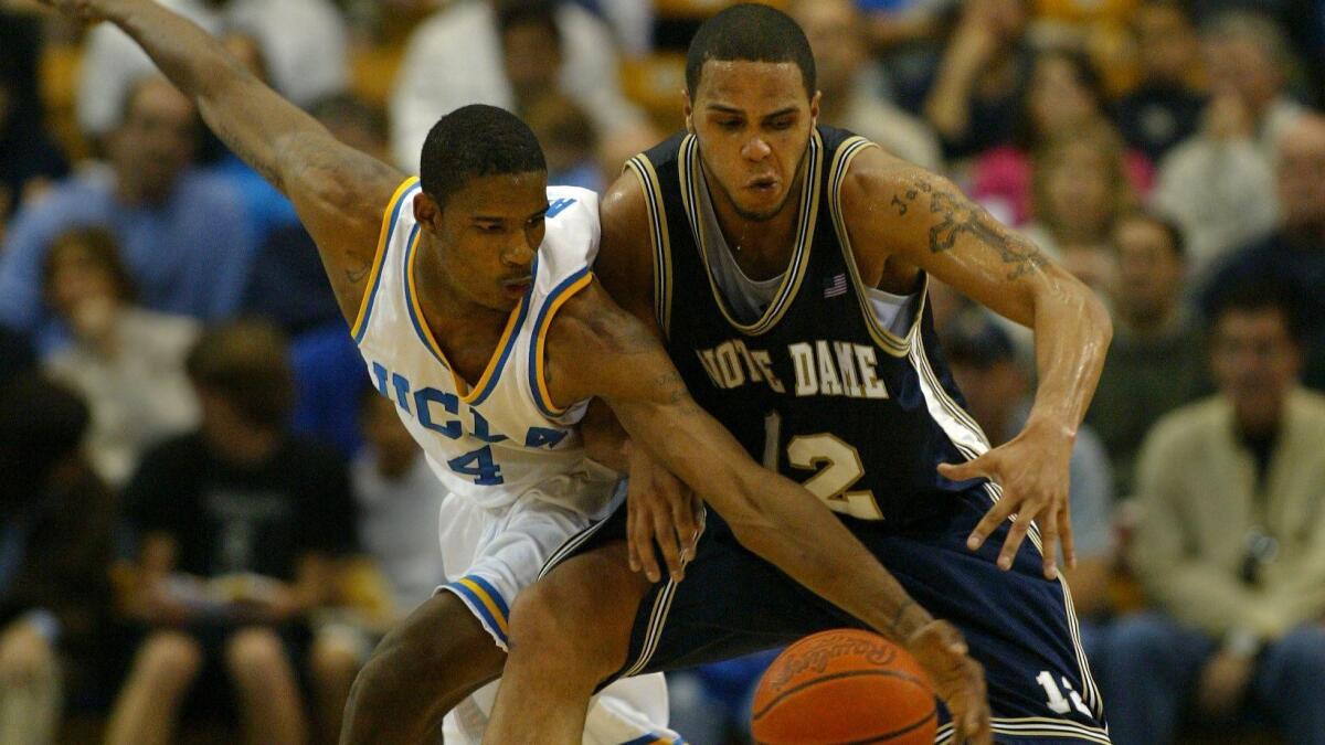 Trevor Ariza played one season with the UCLA Bruins before heading to the NBA.