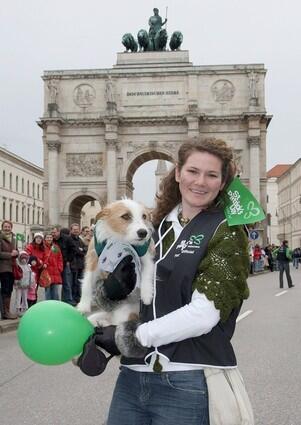 Saint Patrick's Day parade in Munich
