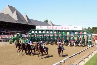 SARATOGA SPRINGS, NEW YORK - AUGUST 24: Midnight Bisou with Jockey Mike Smith.