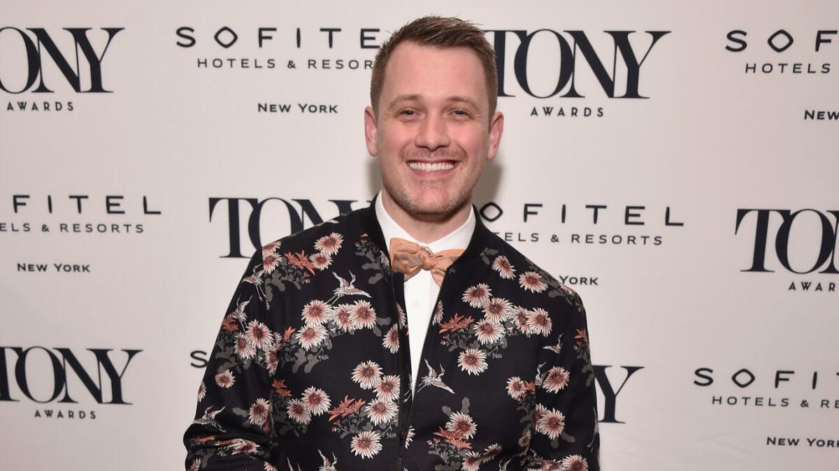 Michael Arden appears at the Tony Honors for Excellence party in New York.