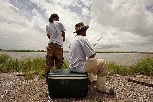 Fishing near Grand Bayou, La.