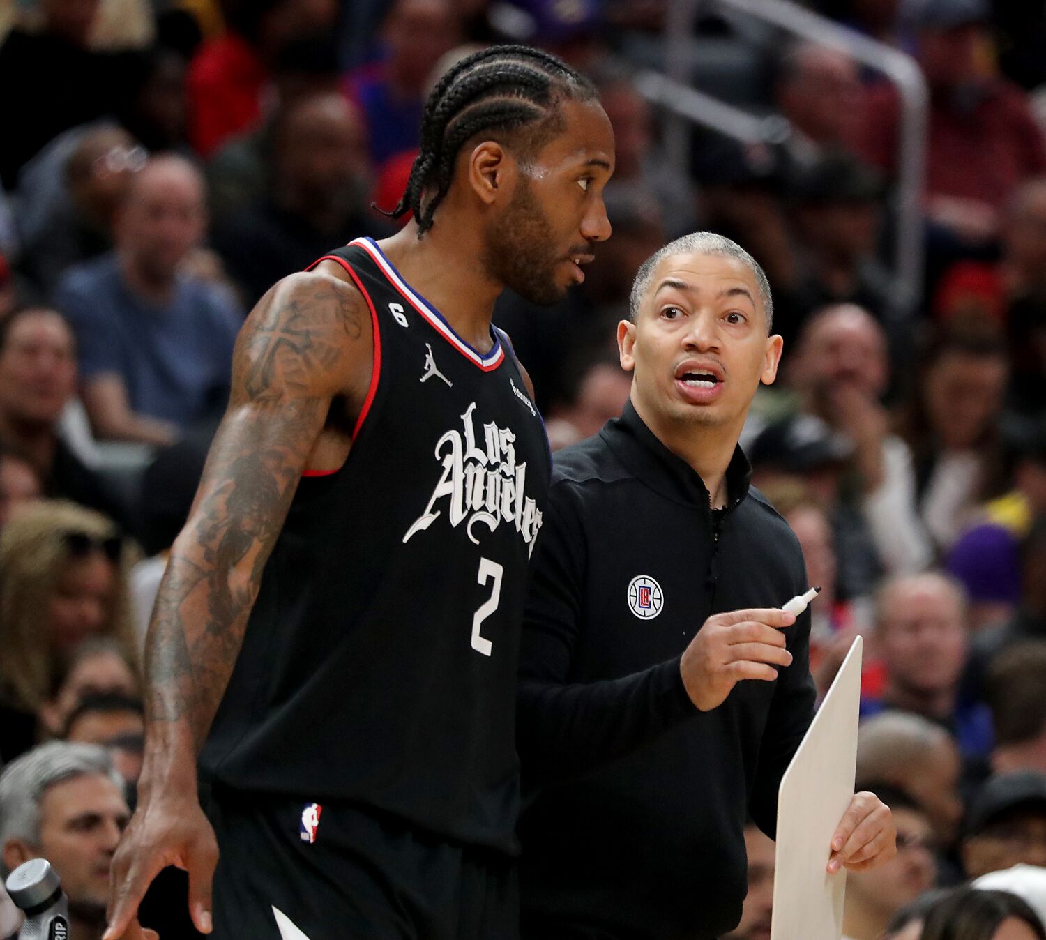 As NBA coaching carousel turns, Tyronn Lue is said to be seeking security with Clippers