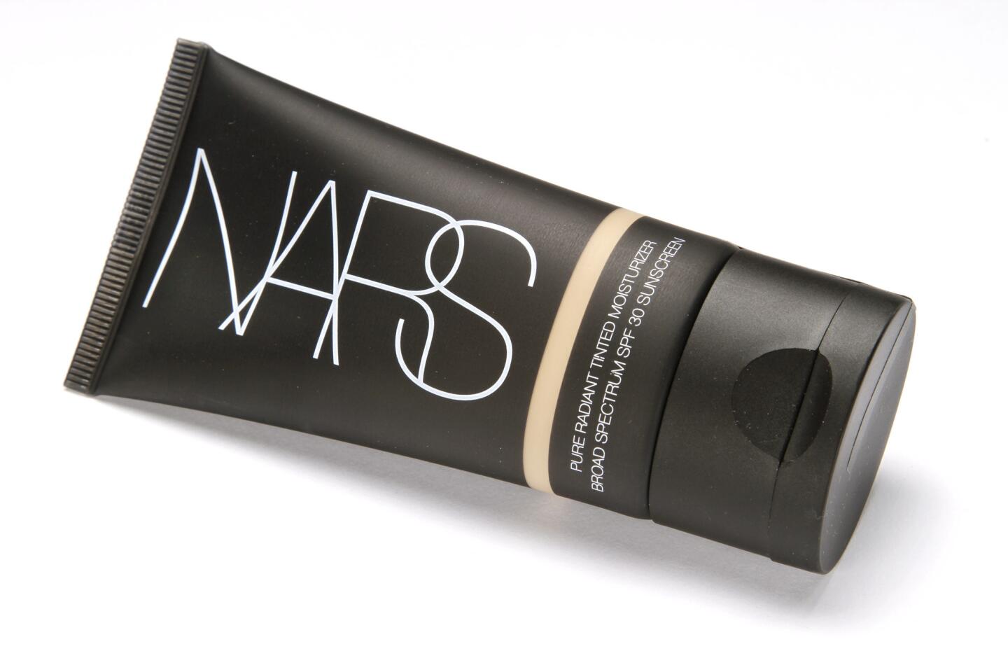 Hot weather calls for makeup that will stay put and look natural. Commercial makeup artist Allie Lapidus recommends using oil-free, highly pigmented concealers and moisturizers, instead of foundation, and applying as little as possible to prevent it from sliding. Nars Pure Radiant tinted moisturizer ($42) incorporates broad-spectrum sun protection.